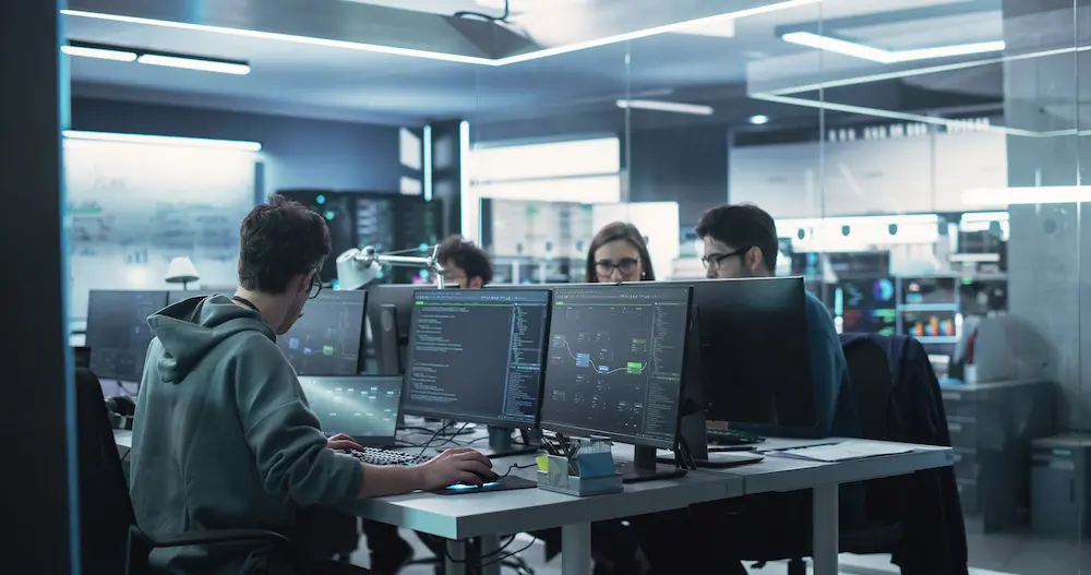 Our in-house development and technical teams develop and operate our solutions ourselves