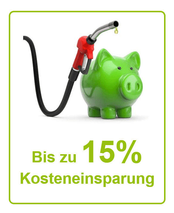 Bis zu 15% Kosteneinsparung möglich