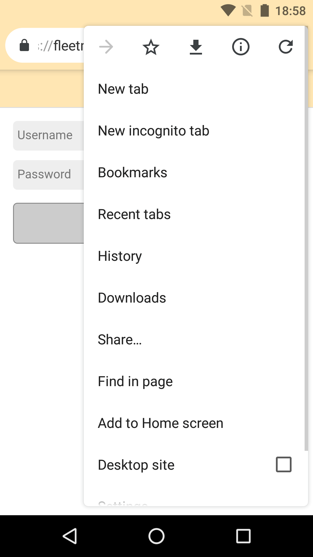 Select „Add to Home screen“