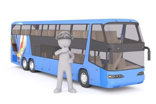 Illustration für Busunternehmen